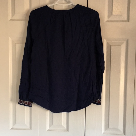 Lucky Brand Embroidered Blouse - Picture 6 of 7